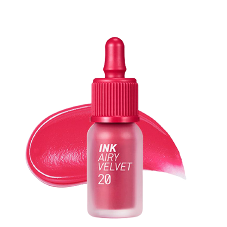 PERIPERA, INK THE AIRY VELVET 4G, 20 BEAUTIFUL CORAL PINK