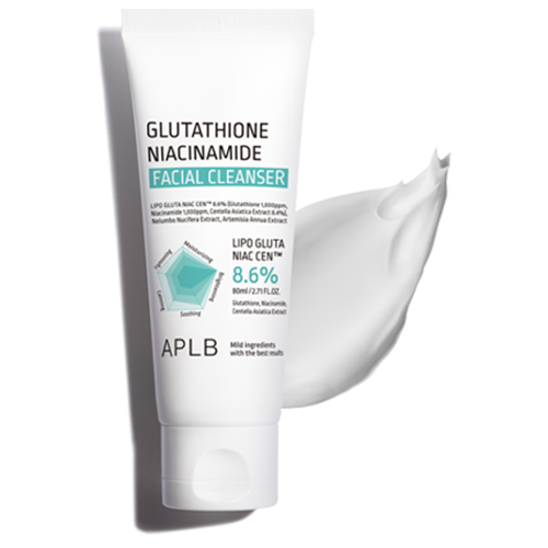 APLB, GLUTATHIONE NIACINAMIDE FACIAL CLEANSER 80ML