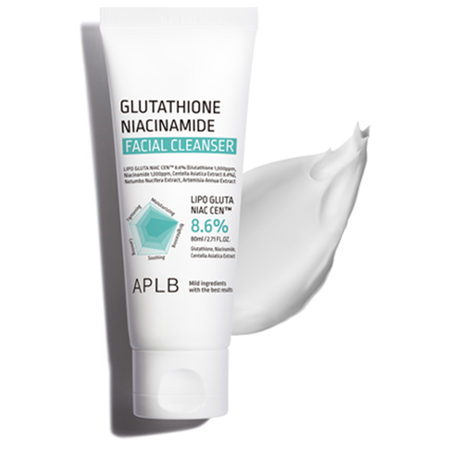 APLB, GLUTATHIONE NIACINAMIDE FACIAL CLEANSER 80ML