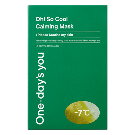 One-day's You, OH! SO COOL CALMING MASK (25ML*5EA)