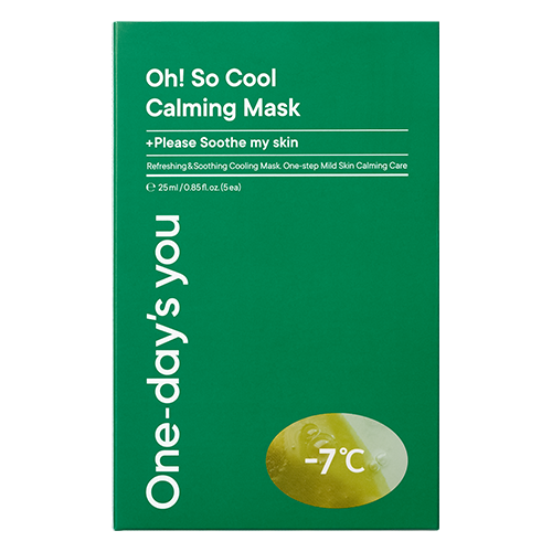 One-day's You, OH! SO COOL CALMING MASK (25ML*5EA)