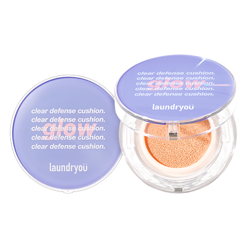 laundryou, CLEAR DEFENSE CUSHION GLOW #23 CANNELLE BEIGE 13G