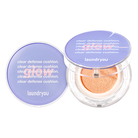 laundryou, CLEAR DEFENSE CUSHION GLOW #23 CANNELLE BEIGE 13G