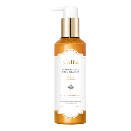 d'Alba, WHITE TRUFFLE OIL SERUM BODY CLEANSER 275ML