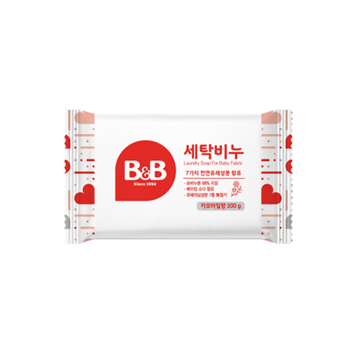 B&B, LAUNDRY SOAP FOR BABY FABRIC (CHAMOMILE) 200G