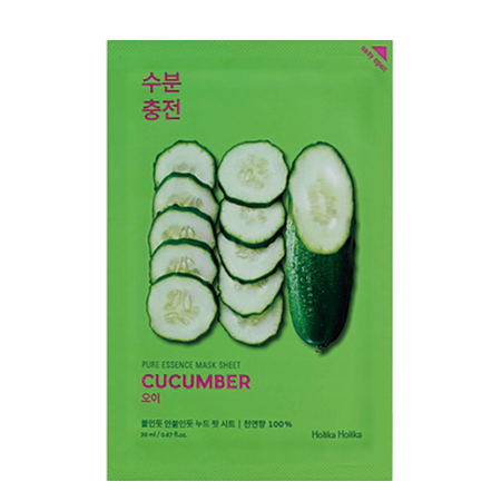 HOLIKA HOLIKA, PURE ESSENCE MASK SHEET CUCUMBER