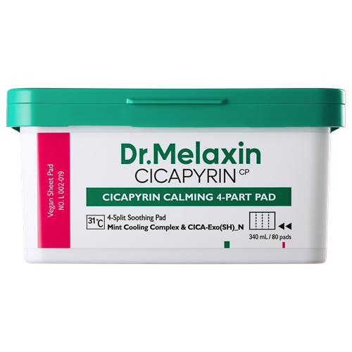 Dr.Melaxin, CICAPYRIN CALMING 4 PART PAD (80EA)340ML