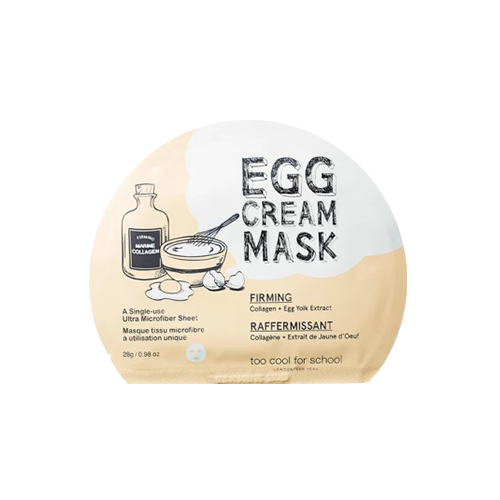 TOO COOL FOR SCHOOL, EGG CREAM MASK FIRMING (28G*5EA)