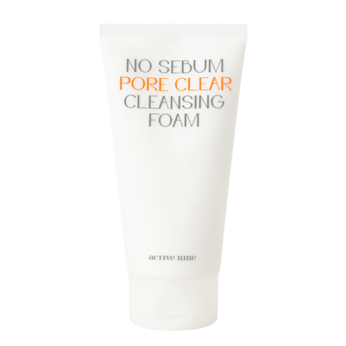 ACTIVE NINE, NO SEBUM PORE CLEAR CLEANSING FOAM 150ML