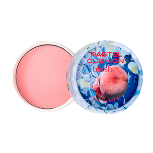 THE FACE SHOP, PASTEL CUSHION BLUSHER 04 COLD HOT PINK 5G