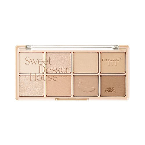 MILKTOUCH, BE MY SWEET DESSERT HOUSE PALETTE #04 OAT BANANA 14G