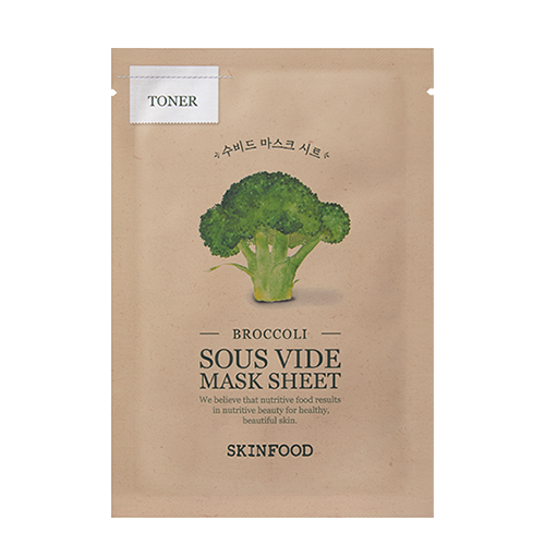 SKINFOOD, SOUS VIDE MASK SHEET (BROCCOLI) 18G