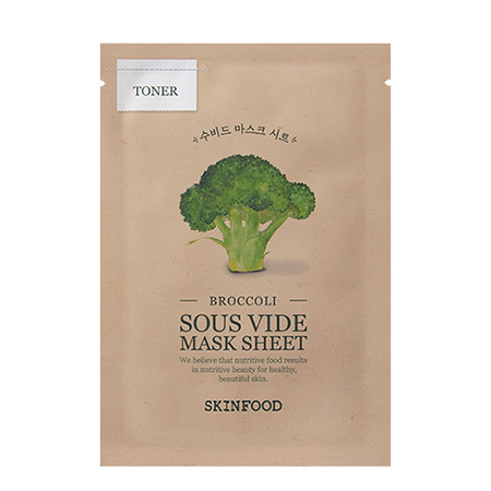 SKINFOOD, SOUS VIDE MASK SHEET (BROCCOLI) 18G