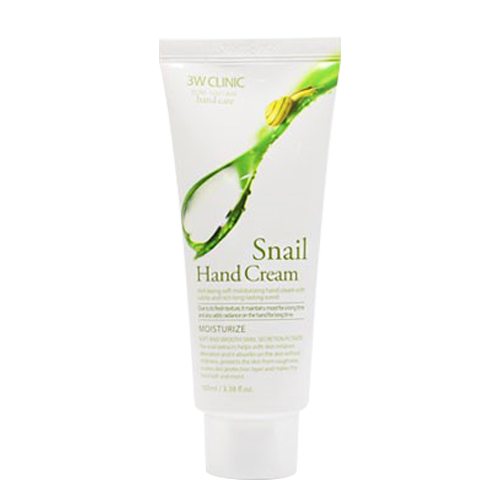 3W CLINIC, MOISTURIZING SNAIL HAND CREAM