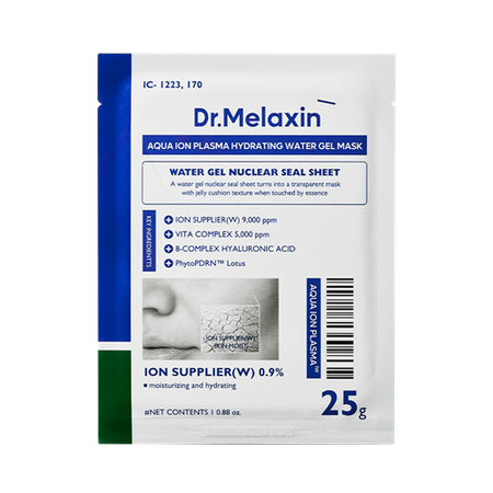 Dr.Melaxin, AQUA ION PLASMA WATER GEL MASK (25G*5EA)