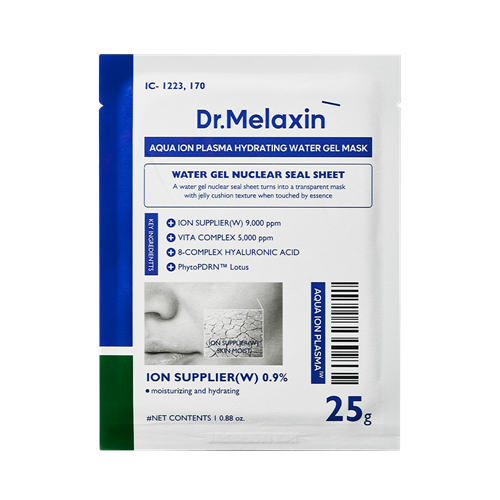 Dr.Melaxin, AQUA ION PLASMA WATER GEL MASK (25G*5EA)