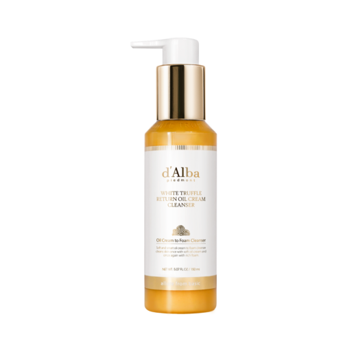 d'Alba, WHITE TRUFFLE RETURN OIL CREAM CLEANSER 150ML