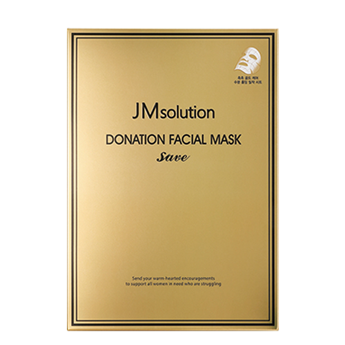 JM SOLUTION, DONATION FACIAL MASK SAVE (37ML*10EA)