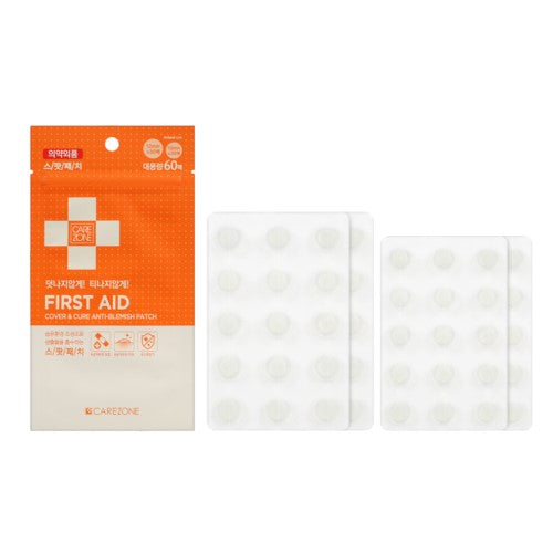 CARE ZONE, COVER & CURE ANTI-BLEMISH PATCH (60EA)