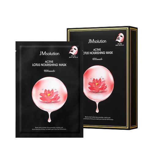 JM SOLUTION, ACTIVE LOTUS NOURISHING MASK ULTIMATE (30ML*10EA)