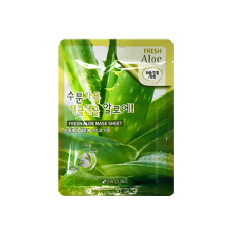 3W CLINIC, FRESH ALOE MASK SHEET