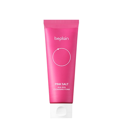 beplain, PINK SALT AHA BHA CLEANSING FOAM 120ML