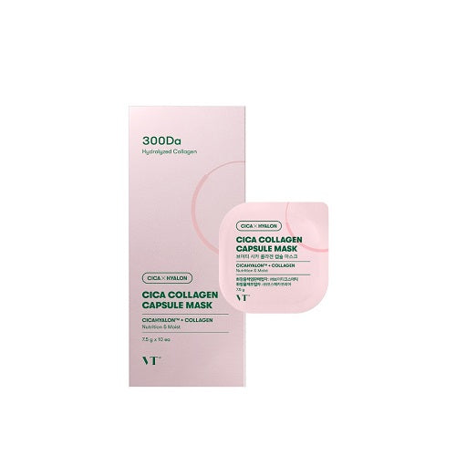 VT, CICA COLLAGEN CAPSULE MASK (7.5G*10EA)