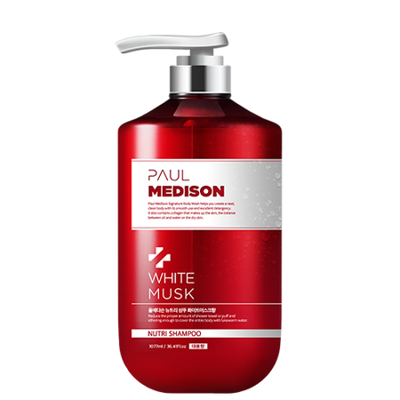 PAUL MEDISON, NUTRI SHAMPOO 1077ML, 1 WHITE MUSK