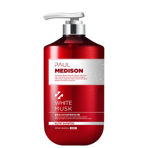 PAUL MEDISON, NUTRI SHAMPOO 1077ML, 1 WHITE MUSK