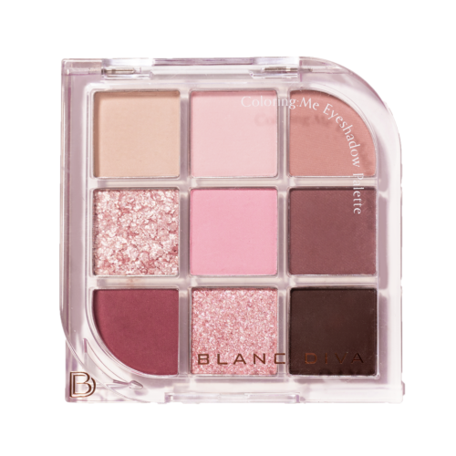 BLANC DIVA, COLORING:ME EYESHADOW PALETTE 01 PEONY SCENTED 7.5G