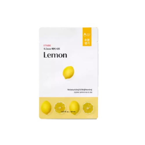 ETUDE, 0.2 THERAPY AIR MASK LEMON 20ML