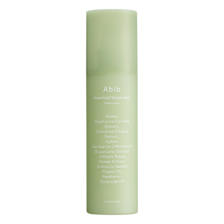 Abib, HEARTLEAF FACIAL MIST CALMING SPRAY 300ML(150ML+150ML REFILL POUCH)