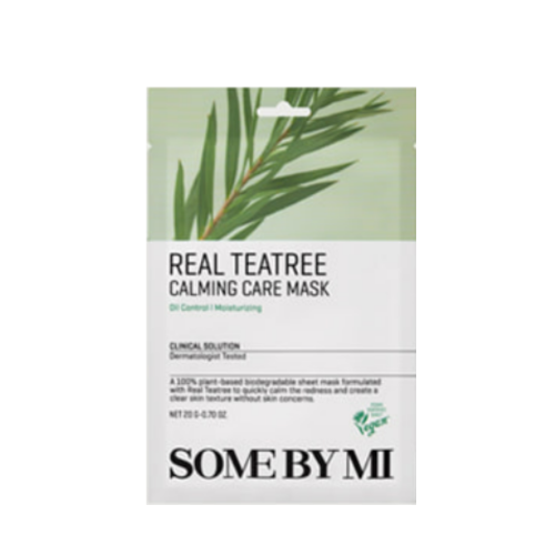 SOME BY MI, REAL TEATREE CALMING CARE MASK 20G