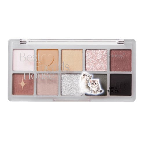 MILKTOUCH, BEST FRIENDS EYE PALLETTE #01 ASH KITTY 9.8G