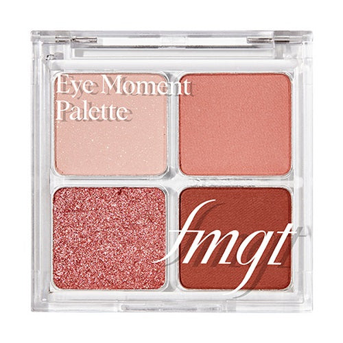 THE FACE SHOP, FMGT EYE MOMENT PALETTE 03. ROSY BURGUNDY  (1.2G*4)