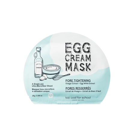 TOO COOL FOR SCHOOL, EGG CREAM MASK PORE TIGHTENING (28G*5EA)