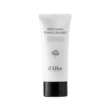 d'Alba, WHITE TRUFFLE DEEP CLEAN FOAM CLEANSER 80ML