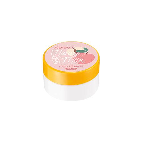 A'pieu, HONEY&MILK DAILY LIP MASK PEACH 6G