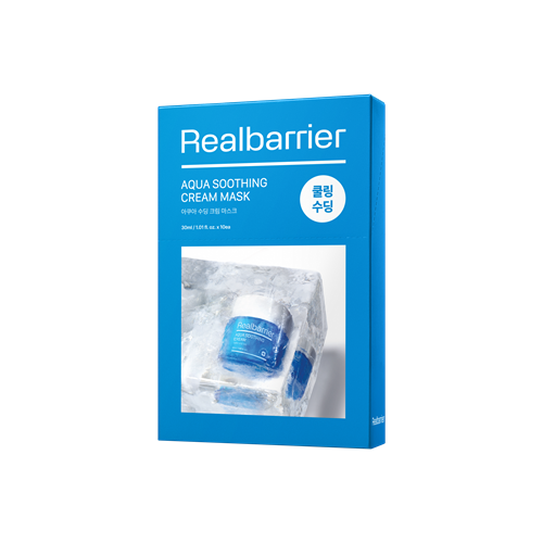 REAL BARRIER, AQUA SOOTHING CREAM MASK (30ML*10EA)