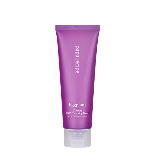 PAPA RECIPE, EGGPLANT CLEARING MILD CLEANSING FOAM 120ML