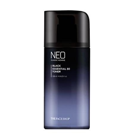 THE FACE SHOP, NEO CLASSIC HOMME BLACK ESSENTIAL 80 TONER