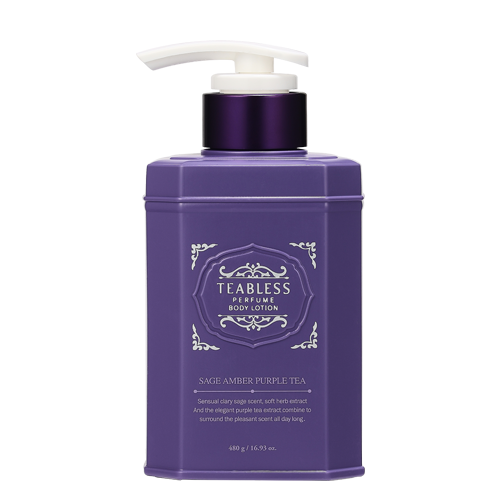 TEABLESS, SAGE AMBER PURPLE TEA PERFUME BODY LOTION 480G