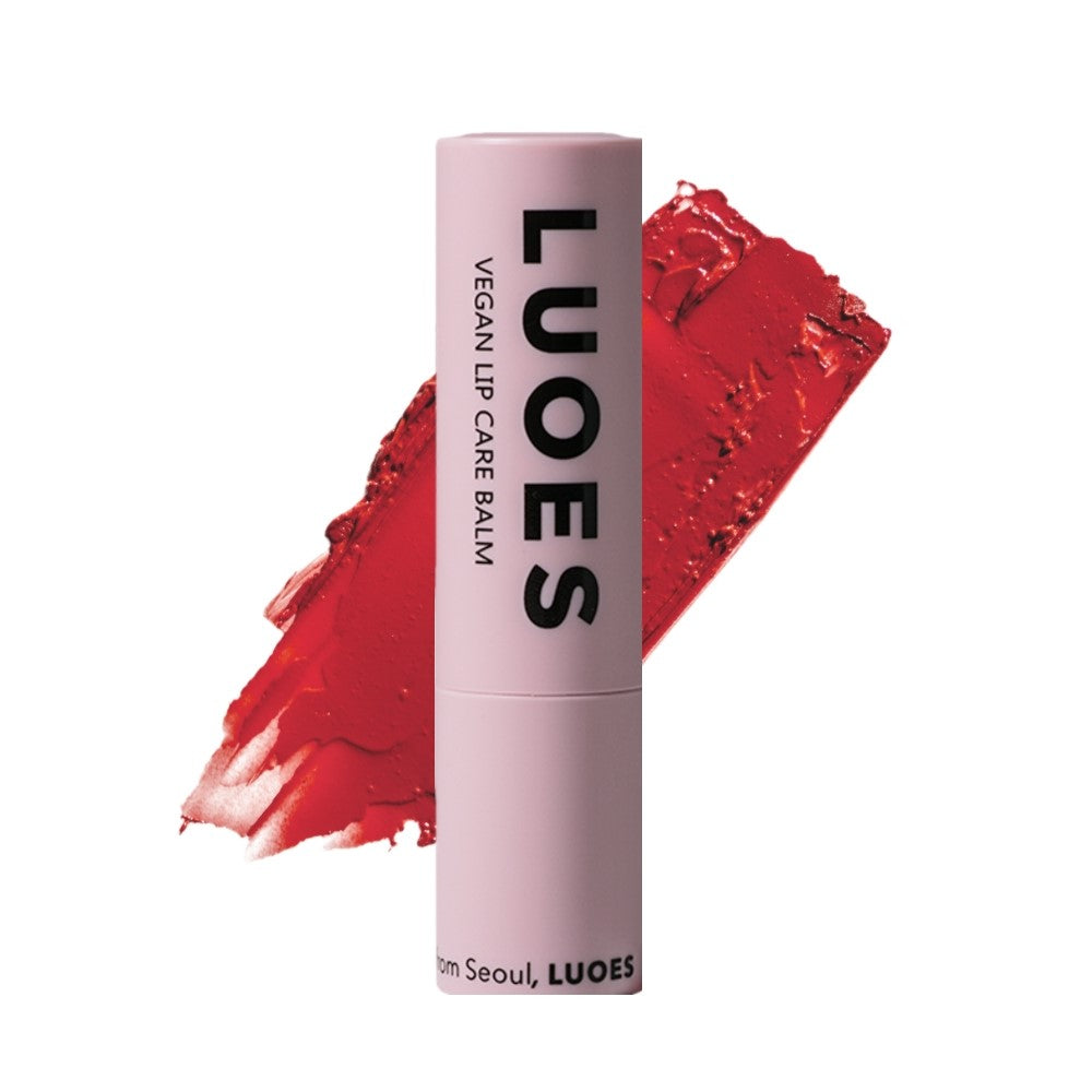 LUOES, VEGAN LIP CARE BALM 4G, 10 CORAL QUARTZ