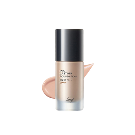 THE FACE SHOP, INK LASTING FOUNDATION GLOW SPF30 PA++, V201