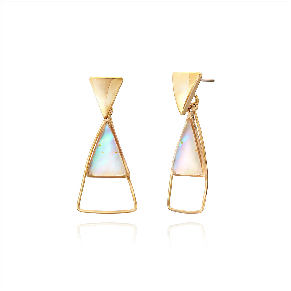 WING BLING, CLARA EARRING OR CLIP-ON EARRING, CLARA EARRING