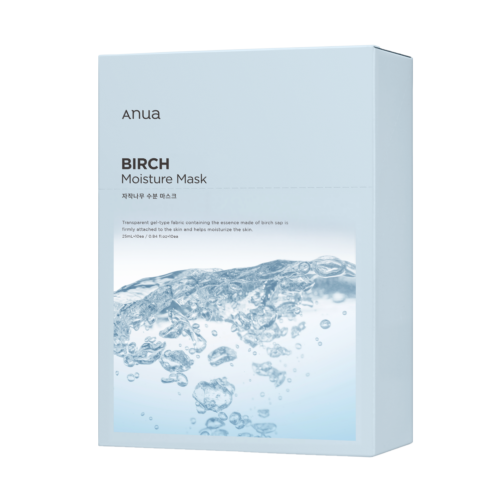 Anua, BIRCH MOISTURE SHEET MASK (25ML*10EA)