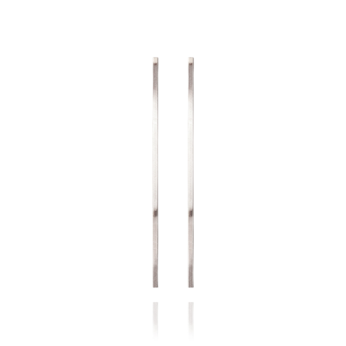 WING BLING, REFLECTION OF YOU EARRING OR CLIP-ON EARRING, REFLECTION OF YOU SILVER CLIP ON EARRING