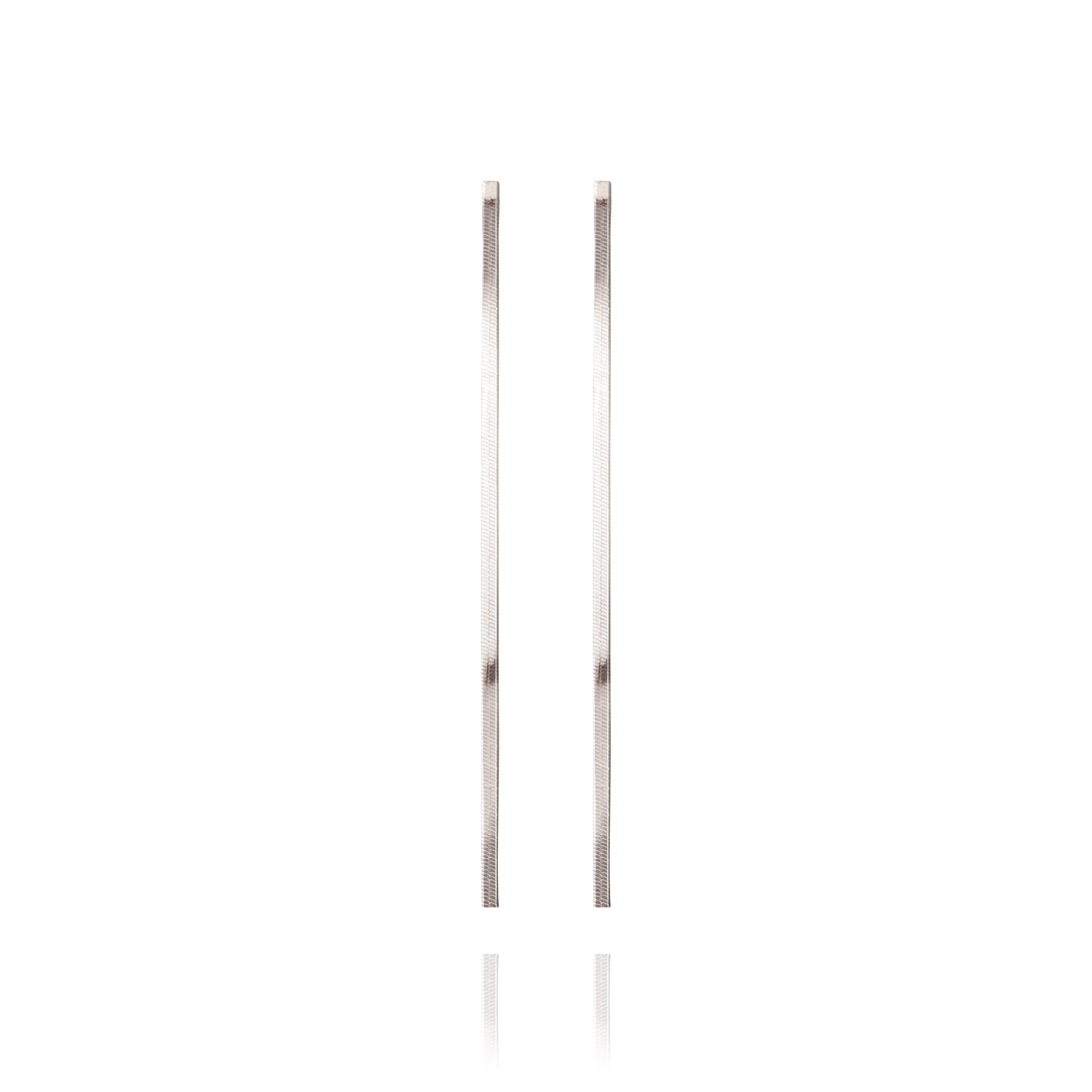 WING BLING, REFLECTION OF YOU EARRING OR CLIP-ON EARRING, REFLECTION OF YOU SILVER CLIP ON EARRING