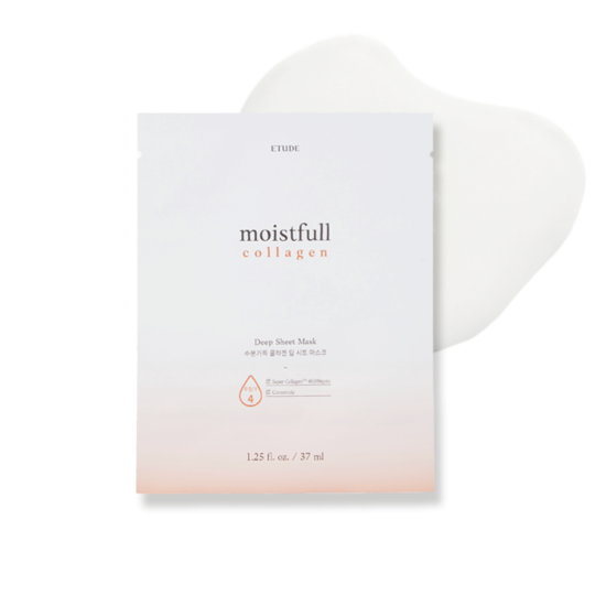 ETUDE, MOISTFULL COLLAGEN DEEP SHEET MASK 37ML