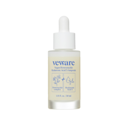 VEWARE, VEGAN HONEYSUCKLE HYALURONIC ACID 5 AMPOULE 30ML